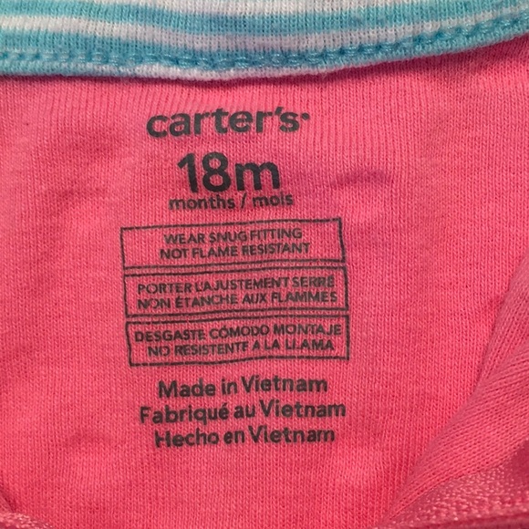 2 Carter’s Onesies Sleepers - Picture 5 of 8